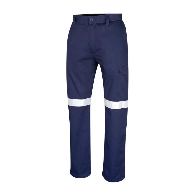 [PNT-MDW-DRL-RFT-NVY-79L] Midweight Drill Pants with Reflective Tape (79L)