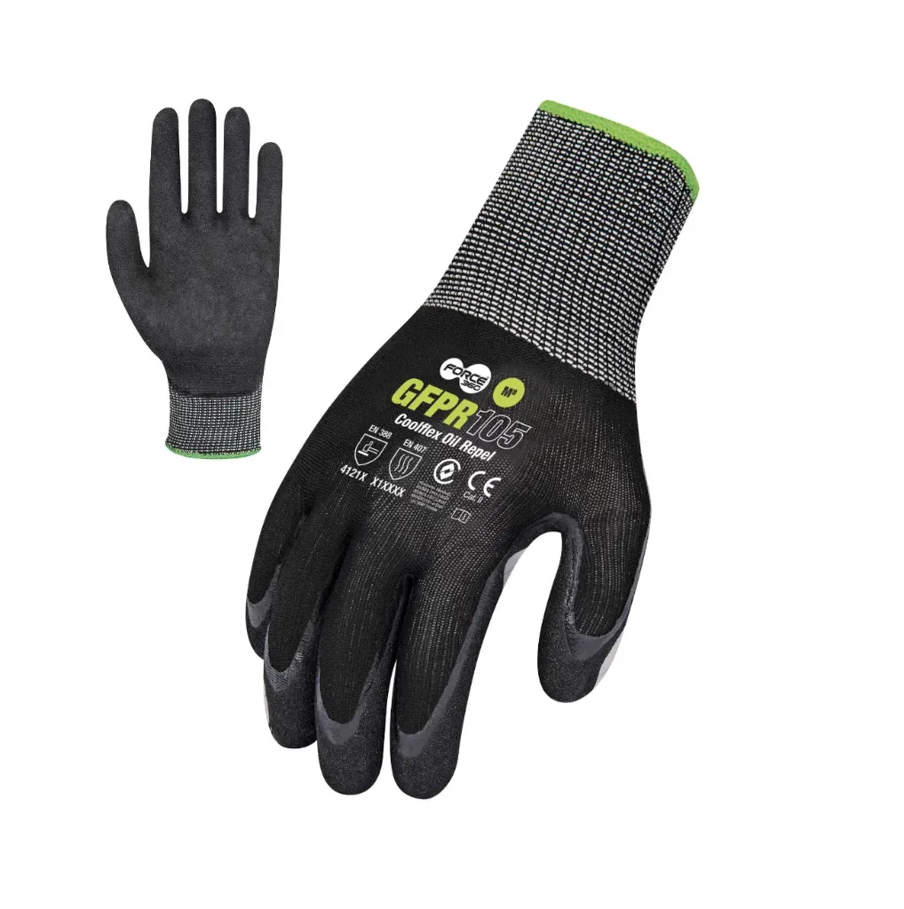 [GLV-OIL-GRP-XS] Force360 Coolflex Oil Repel Glove (XS)