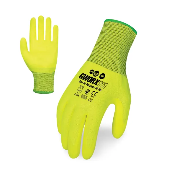 [GLV-ECO-BI-PLY-HV-XS] Force360 Eco Bi-Polymer Hi-Vis (XS)